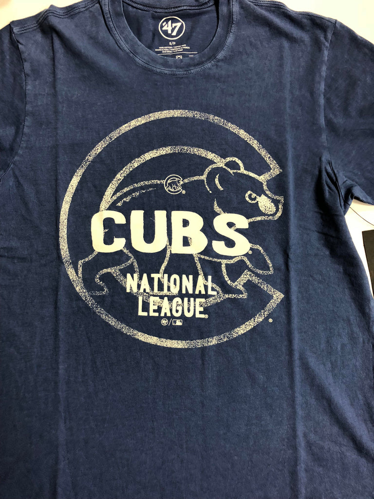 Men's Under Armour Green Chicago Cubs Team Logo Tri-Blend