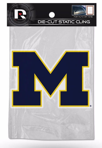 NCAA Michigan Wolverines Rico Static Cling Decal