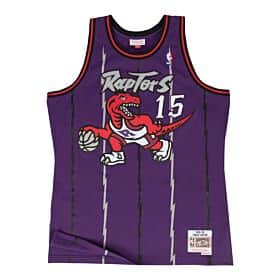 Vince Carter Adult Toronto Raptors Mitchell and Ness NBA Jersey