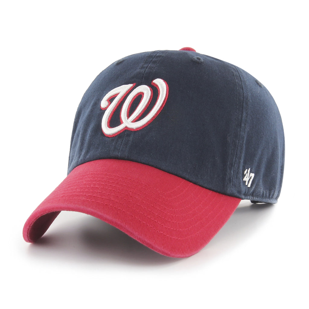 47 Men's Washington Nationals Red Clean Up Adjustable Hat