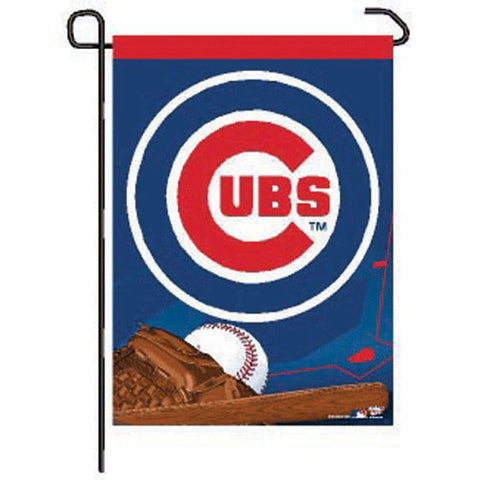Chicago Cubs Wincraft Garden Flag - 11" x 15" - Dino's Sports Fan Shop